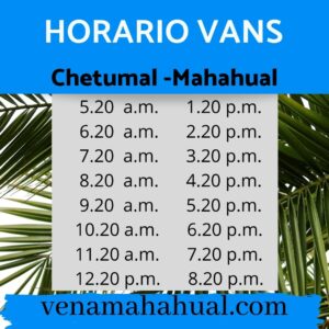 Vans Chetumal - Mahahual